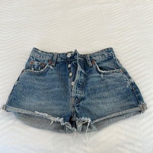 Zara cut off shorts